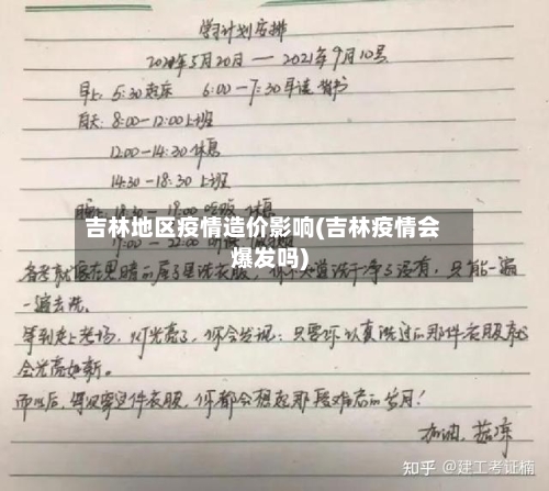 吉林地区疫情造价影响(吉林疫情会爆发吗)-第3张图片