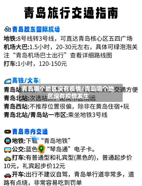 青岛哪个地区没有疫情/青岛哪个地区没有疫情发生