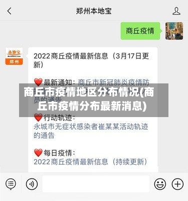 商丘市疫情地区分布情况(商丘市疫情分布最新消息)